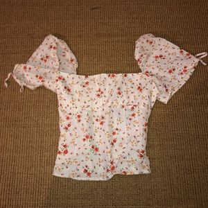 BRAND NEW! Reformation floral River Top